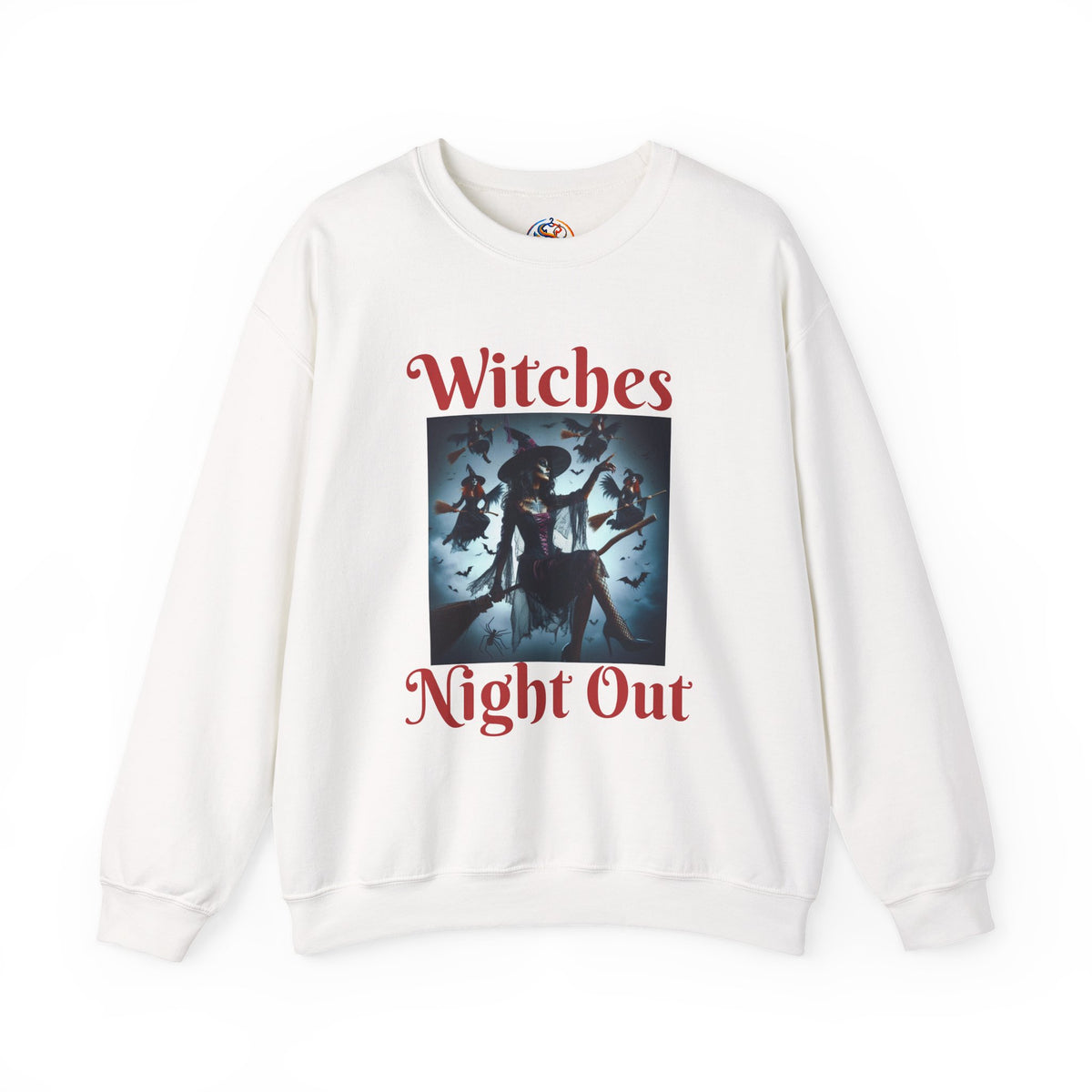 Witches Night Out Halloween Crewneck Sweatshirt