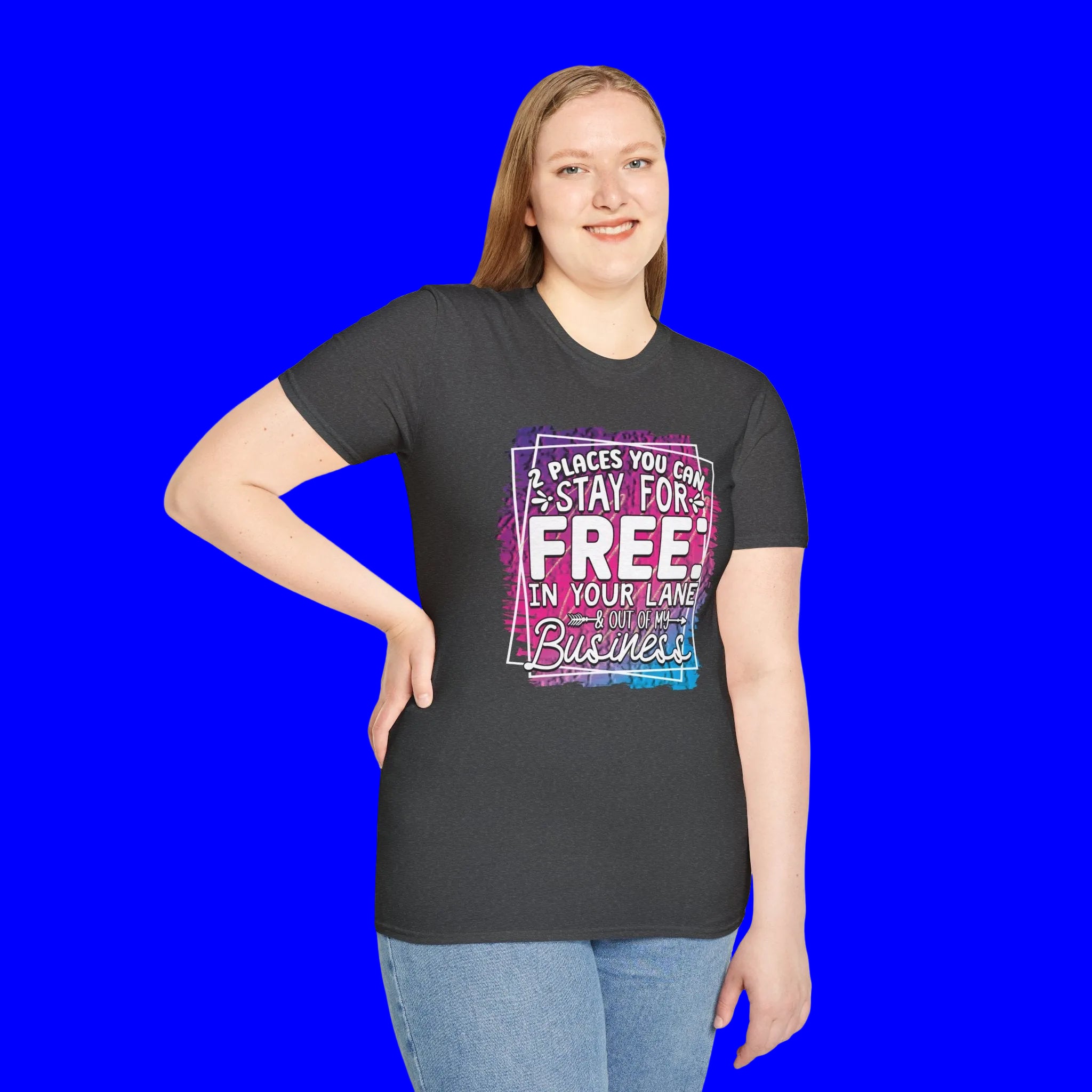 2 Places You Can Stay For Free In Your Lane T-Shirt