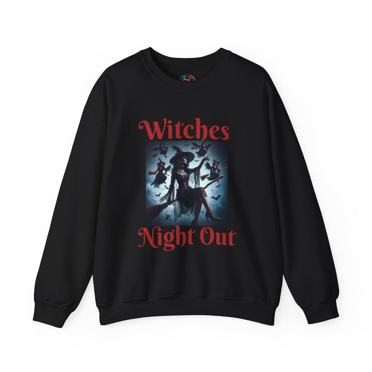 Witches Night Out Halloween Crewneck Sweatshirt