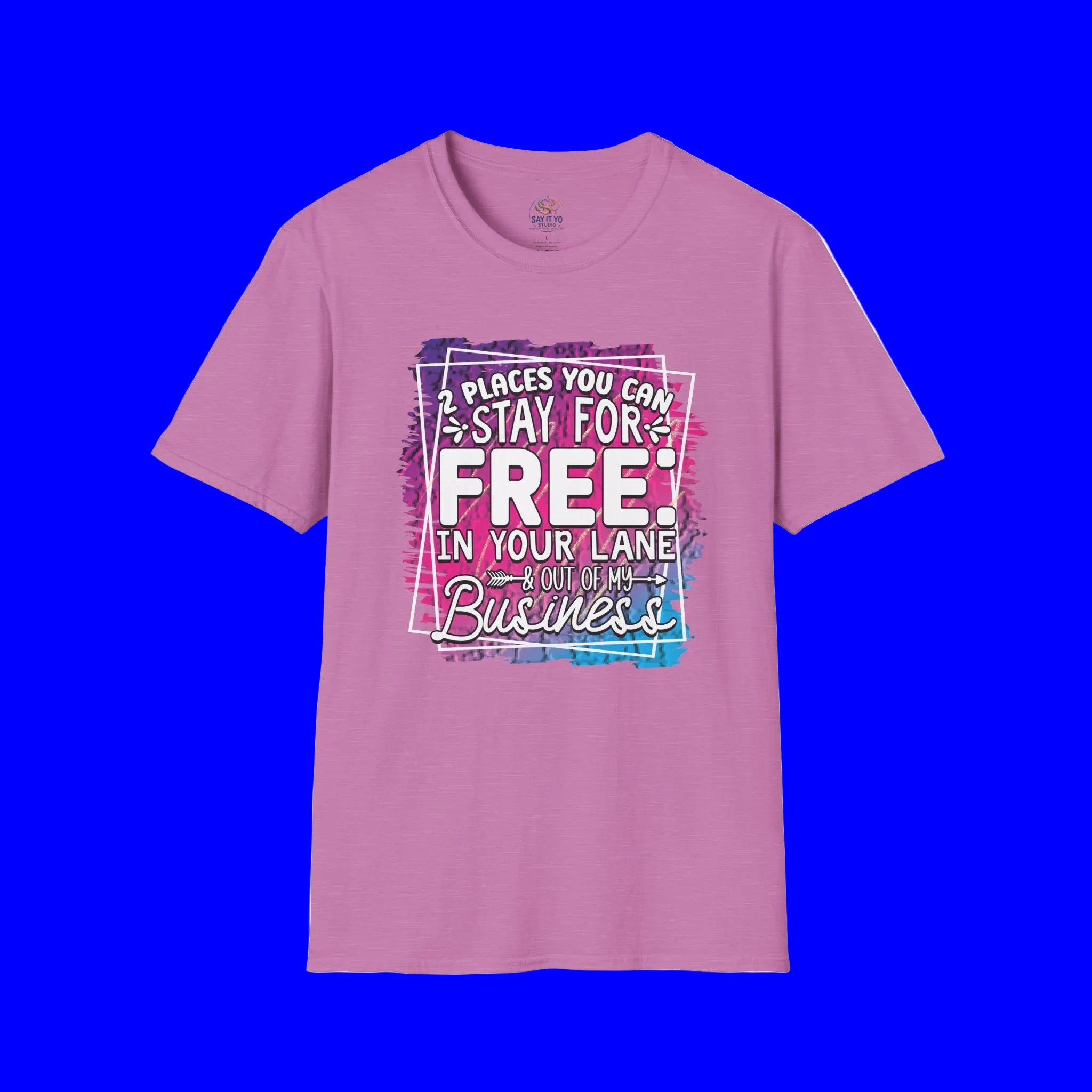2 Places You Can Stay For Free In Your Lane T-Shirt