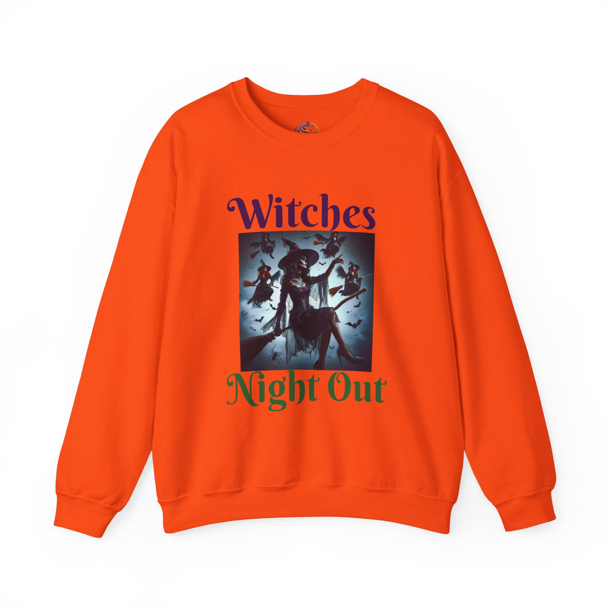 Witches Night Out Halloween Crewneck Sweatshirt