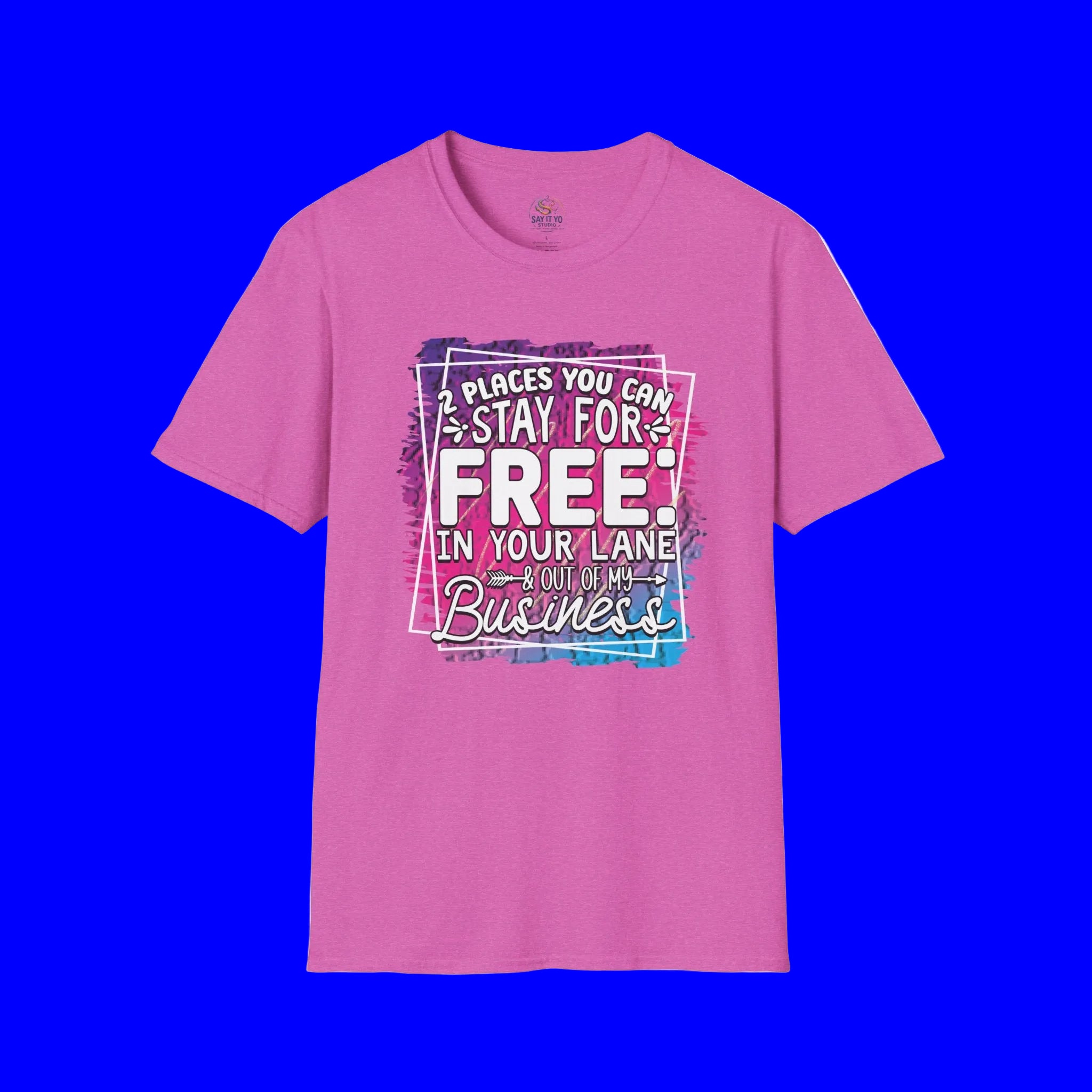 2 Places You Can Stay For Free In Your Lane T-Shirt