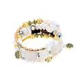 Boho Multilayer Irregular Agate Beads Charm Bracelets for Women Vintage Jade Stone Man Bracelets Yoga Bangles Ethnic Jewelry
