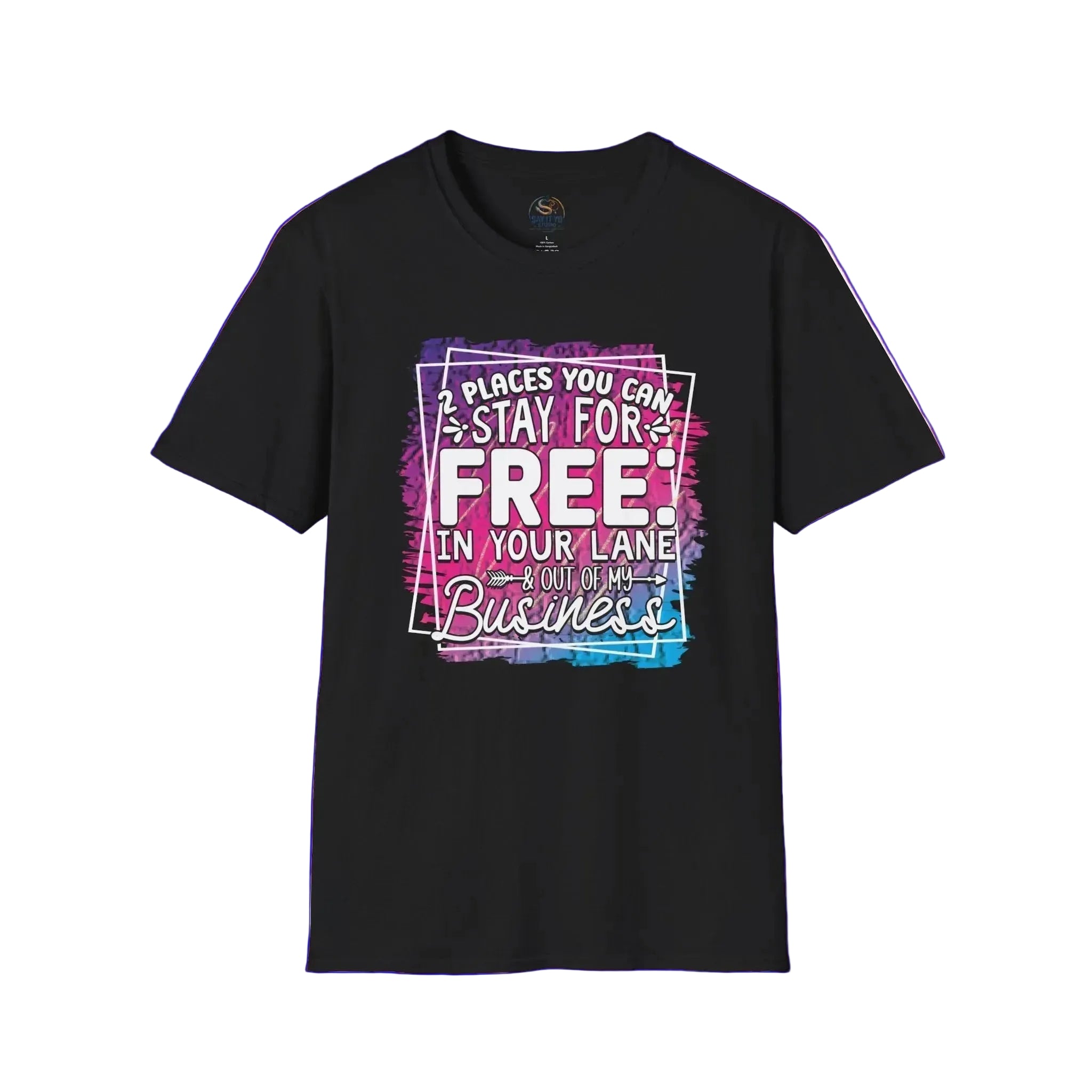 2 Places You Can Stay For Free In Your Lane T-Shirt