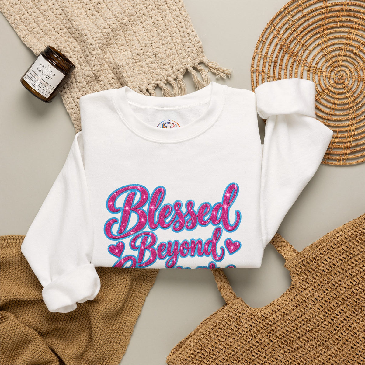 Blessed Beyond Compare Inspirational Sweatshirt